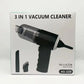 3 In 1 Portable Vacuum Cleaner Wireless Hand-Held Cleaning For Car Home (As 228)